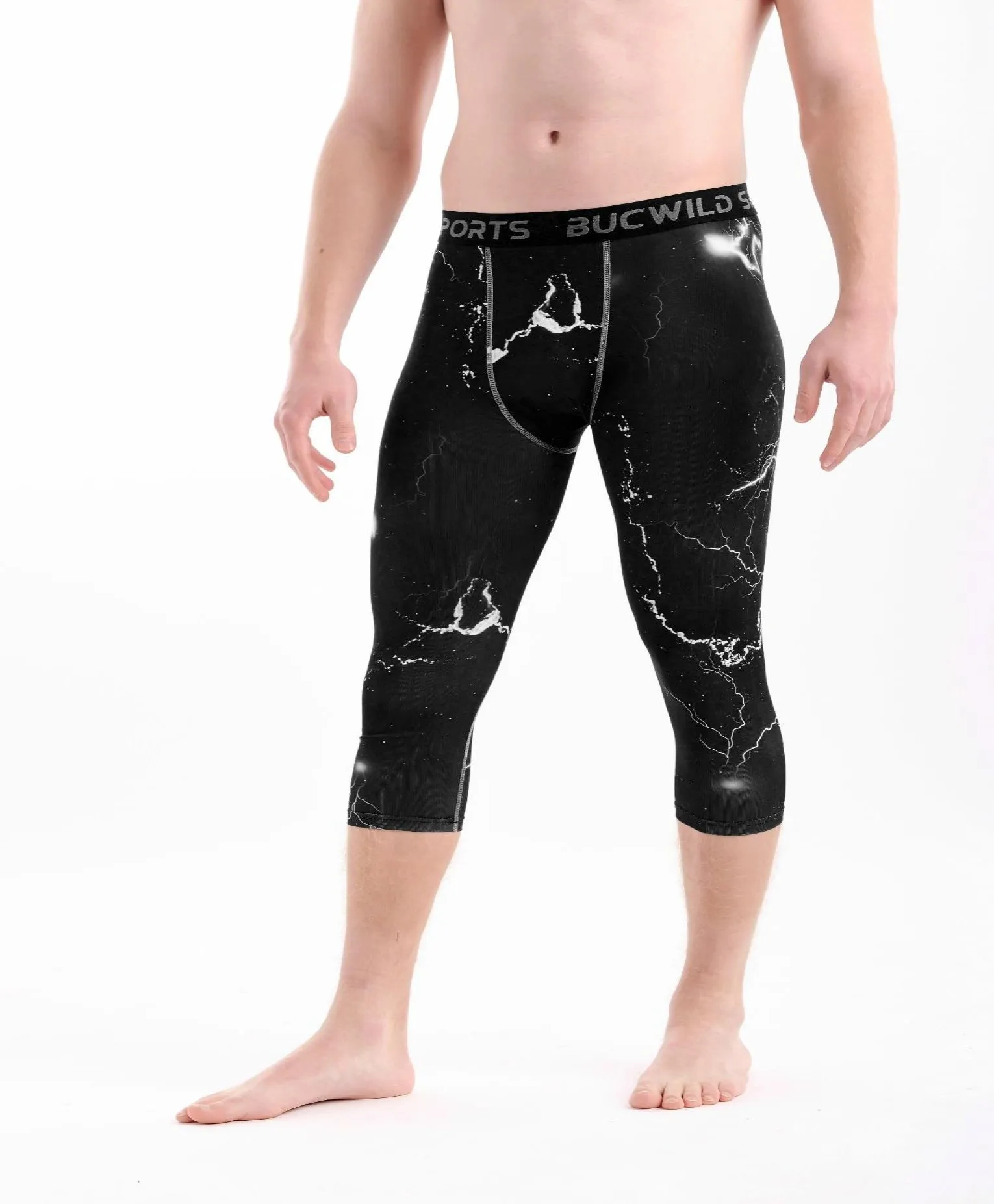 3/4 Compression Pants/Tights - Lightning