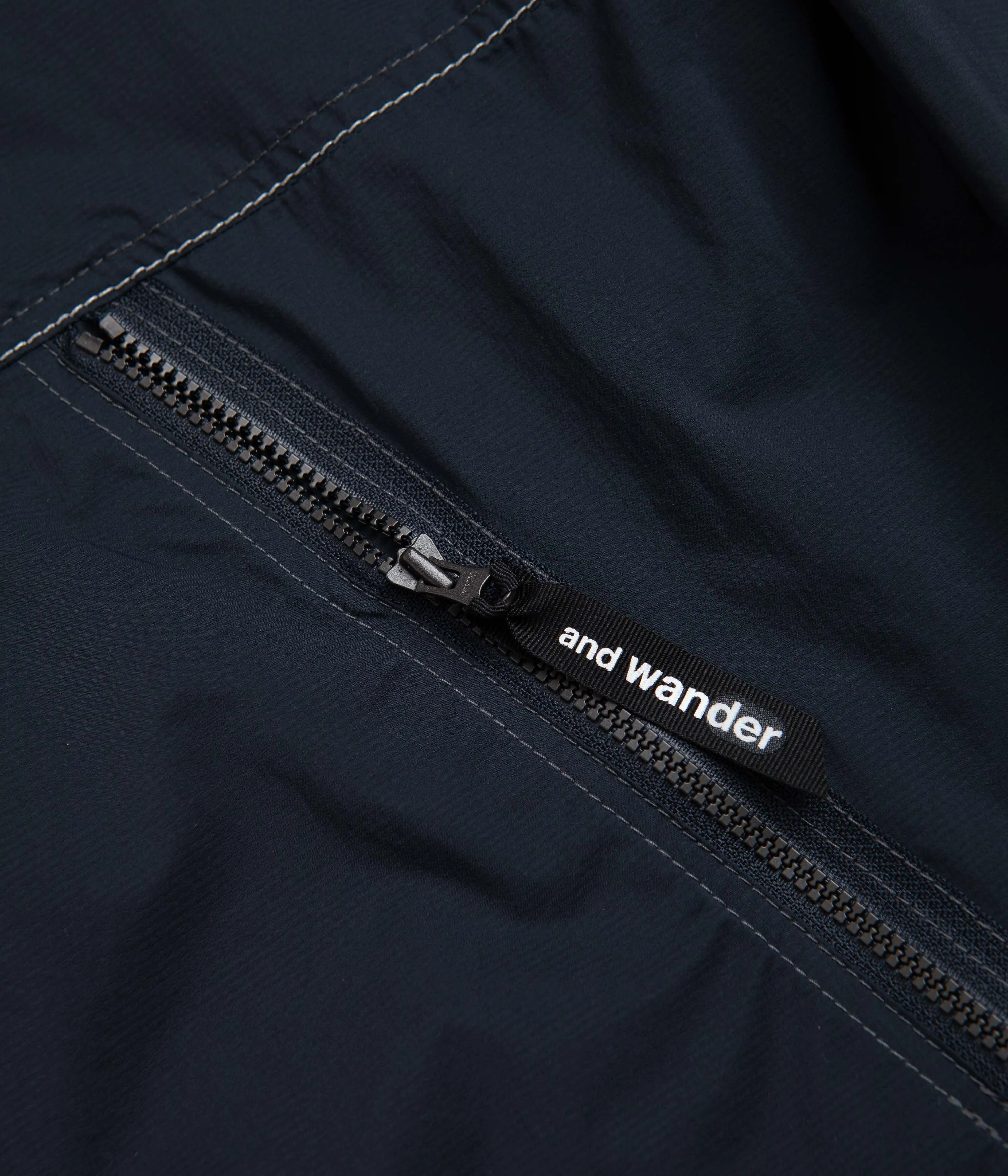 and wander Pertex Wind Jacket - Navy