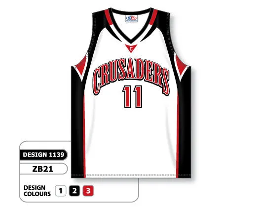 Athletic Knit Custom Sublimated Basketball Jersey Design 1139