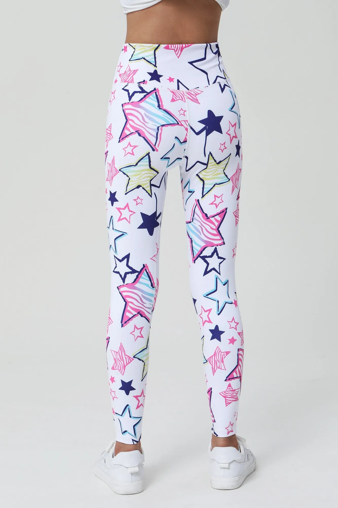 Colorful Patterns Little Yogi Leggings