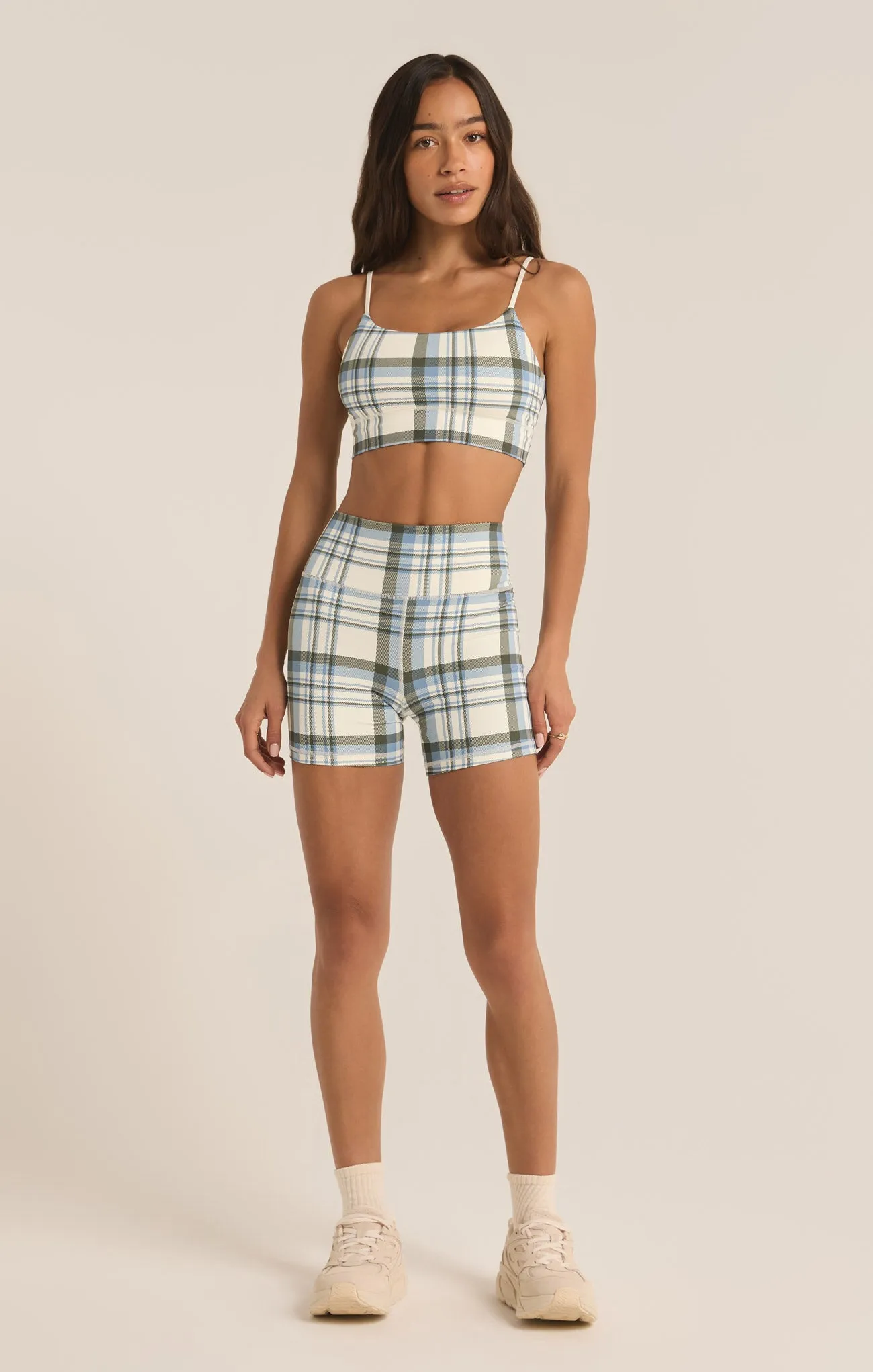Daily Plaid Bike Short