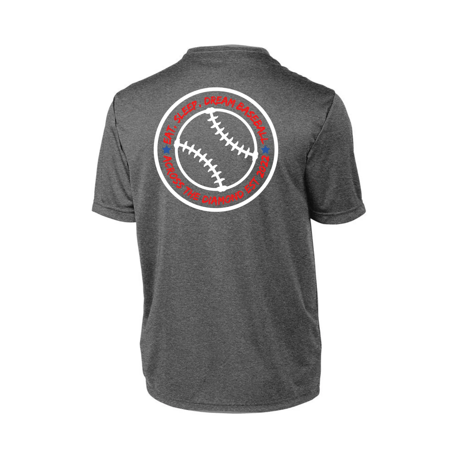 Eat Sleep Dream Baseball - Dri Fit Tee