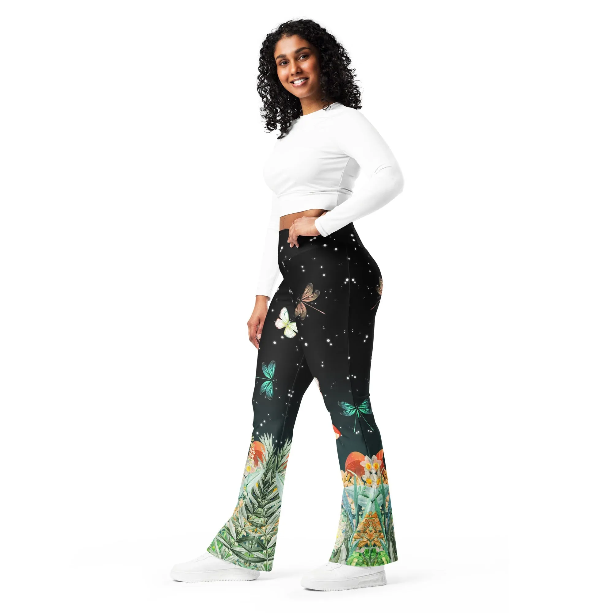 Enchanted Forest Flare Leggings