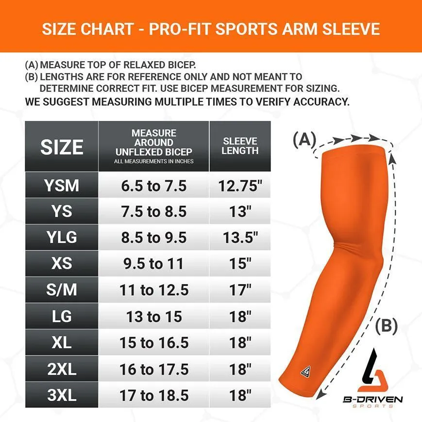 Football | Compression Arm Sleeves - Purple
