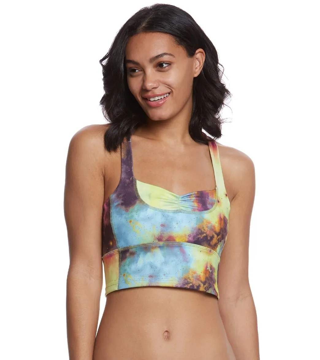 Mika Yoga Wear Lynn Hot Printed Yoga Crop Tank Top