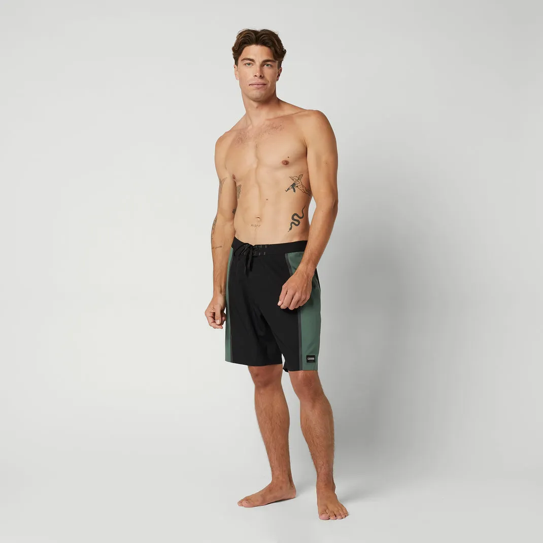 Mystic High Performance Boardshorts-Brave Green