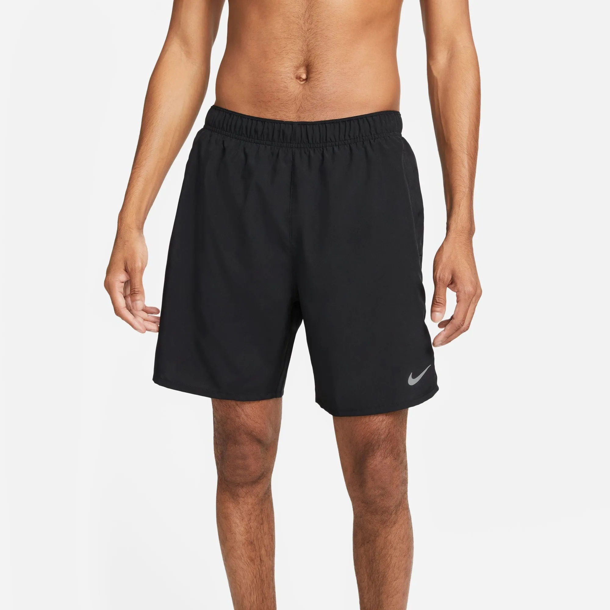Nike Men's Dri-FIT Challenger 7 Inch 2-in-1 Running Shorts Black / Black