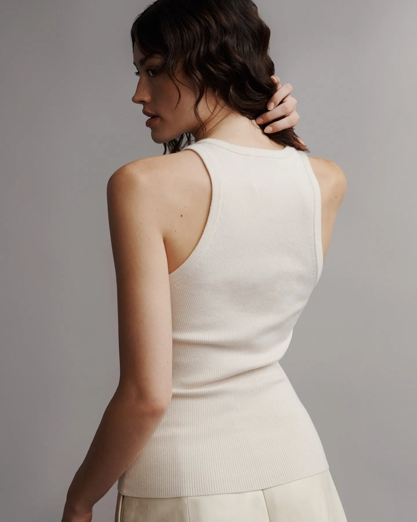 Perfect Tank in Cashmere
