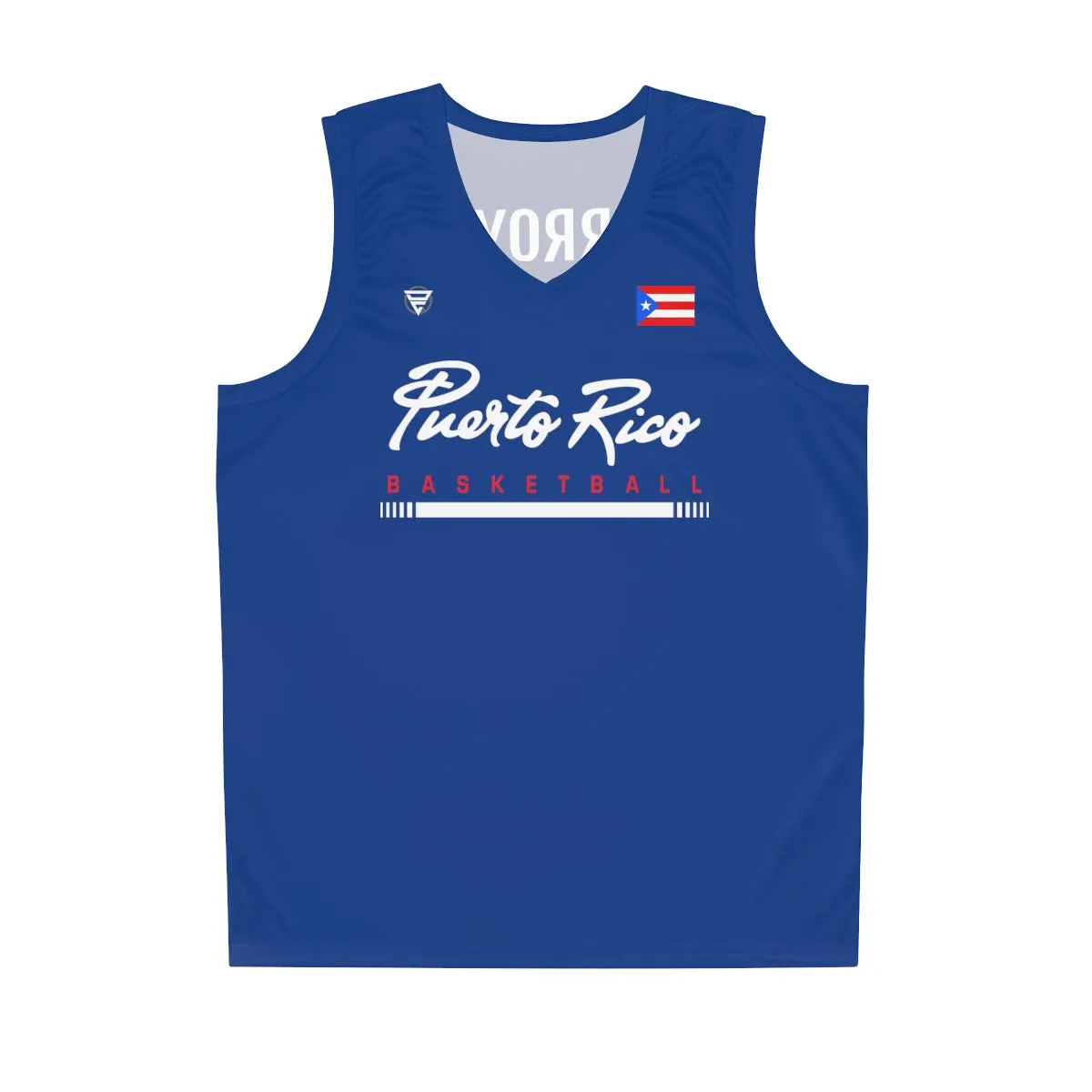 Puerto Rico Basketball Arroyo Custom Blue Jersey