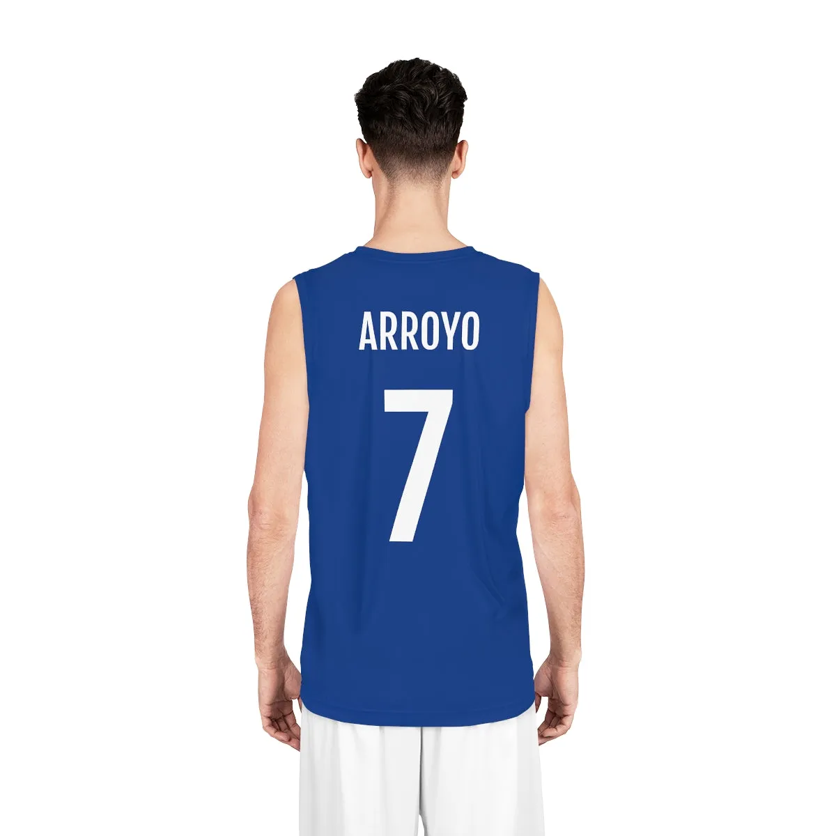 Puerto Rico Basketball Arroyo Custom Blue Jersey