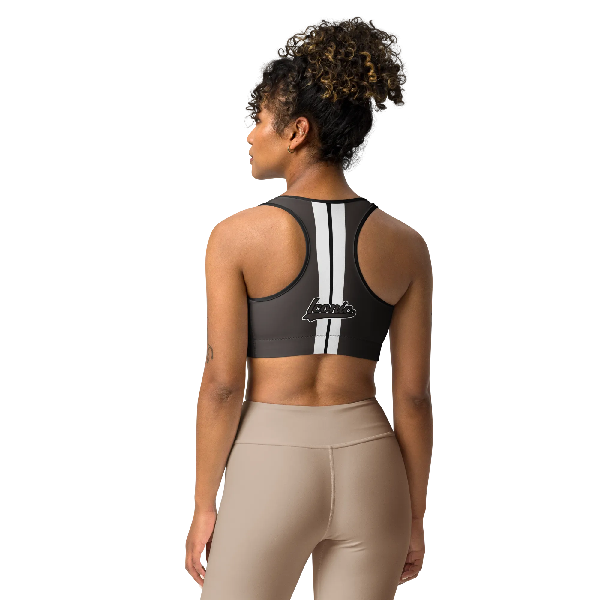 ROYAL Team Iconic. Athletix Sports Bra Color Story Yoga Intimate Cool Deep Brown