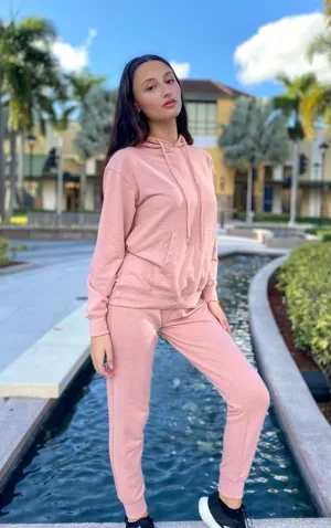 Tracksuit Women Hoodie and Pants Set Active Casual Daily Activewear