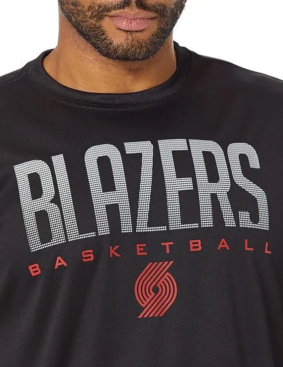 Ultra Game NBA Official Men‚Äôs Super Soft Game Day Long Sleeve T-Shirt - Unisex, Portland Trail Blazers, Team Color|Portland Trail Blazers