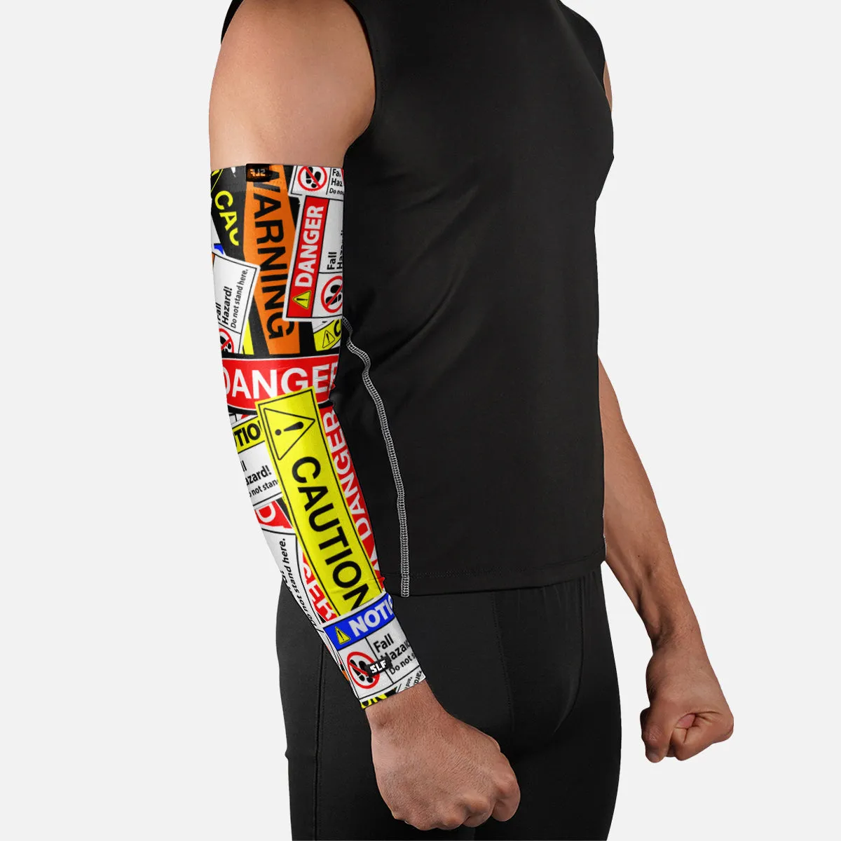 Warning Signs Arm Sleeve