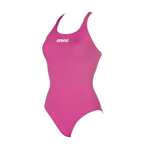 WOMEN'S SOLID SWIM PRO ONE PIECE - FRESIA ROSE