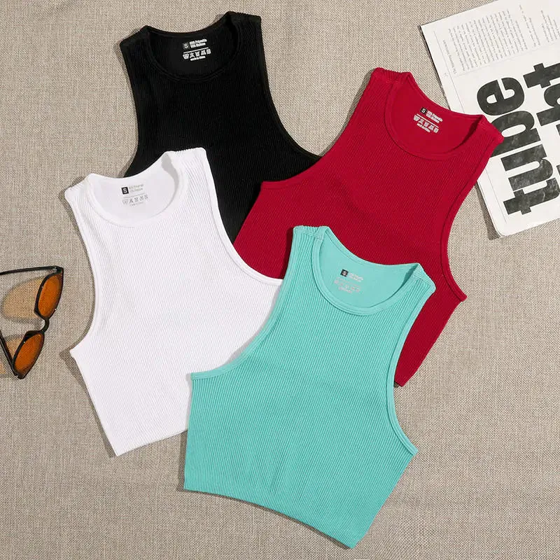 Workout Crop Tank Top