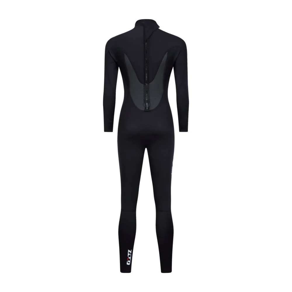 ZCCO Women's Wetsuit 3mm Neoprene Diving suit（Black)